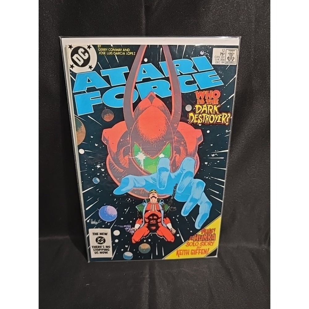 ATARI FORCE #12 DECEMBER 1984 DC COMICS GERRY CONWAY 9.6 NM+ COPPER AGE